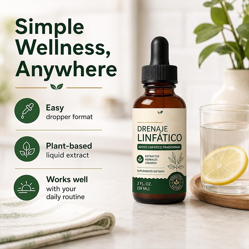 Herbal Wellness Liquid - 59 ml Gouttes Liquides Naturelles de