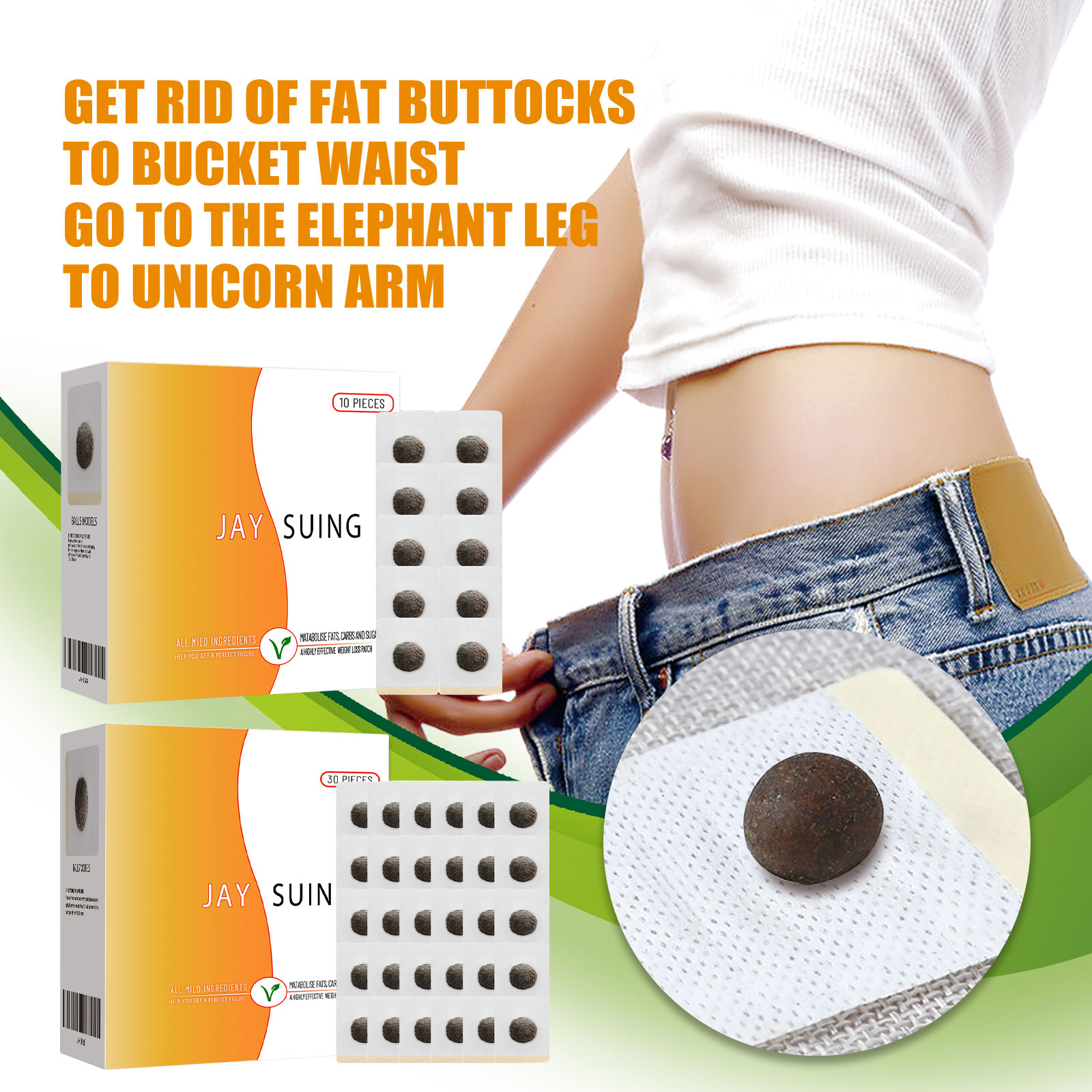 Herbal Weight - Patch amincissant à base de plantes