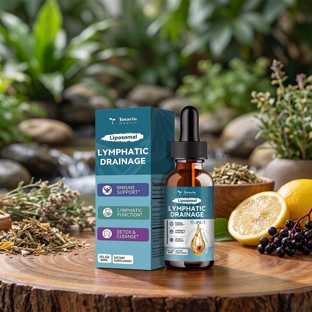 Gouttes de drainage lymphatiqu - Herbal Wellness Liquid avis et prix