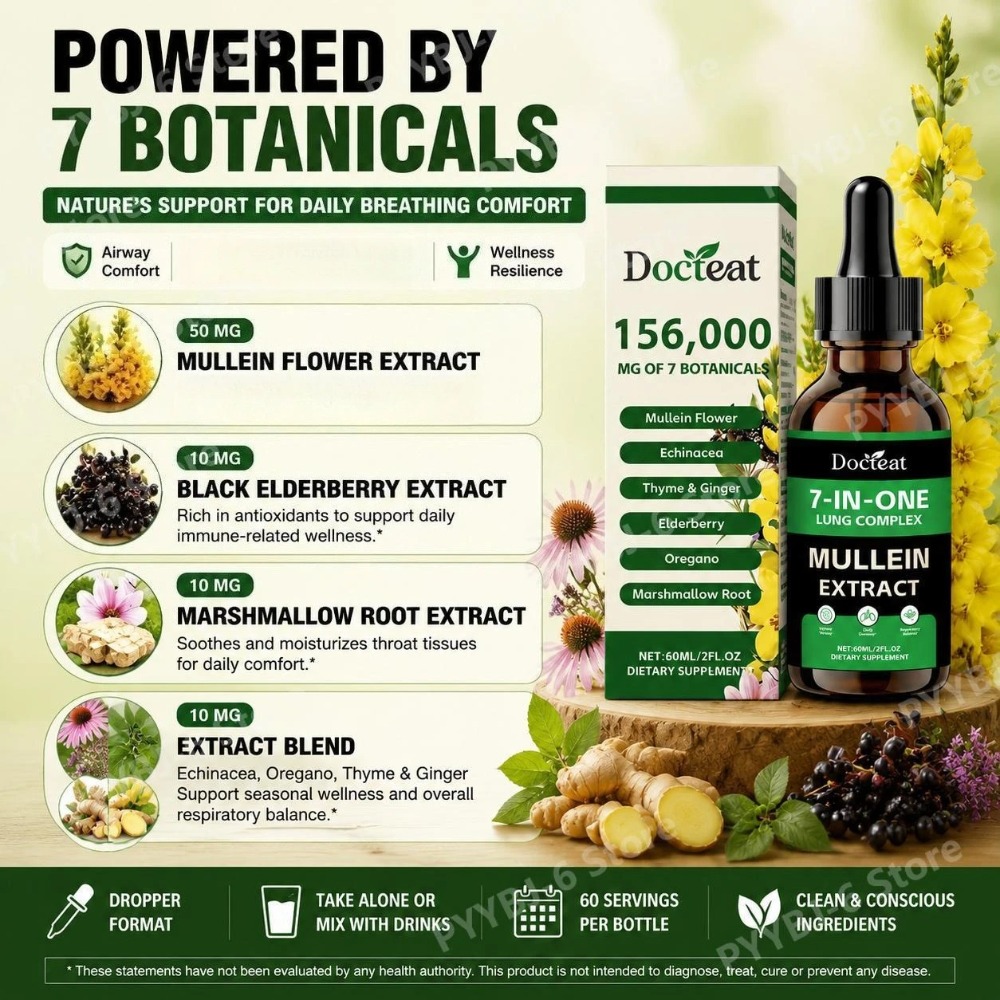 Docteat Gouttes d'extrait de m - Herbal Wellness Liquid avis et prix