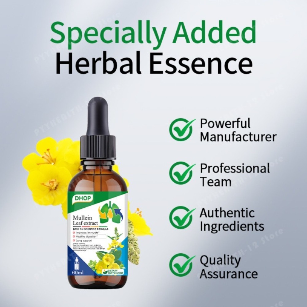 Extrait de feuille de molène e - Herbal Wellness Liquid avis et prix