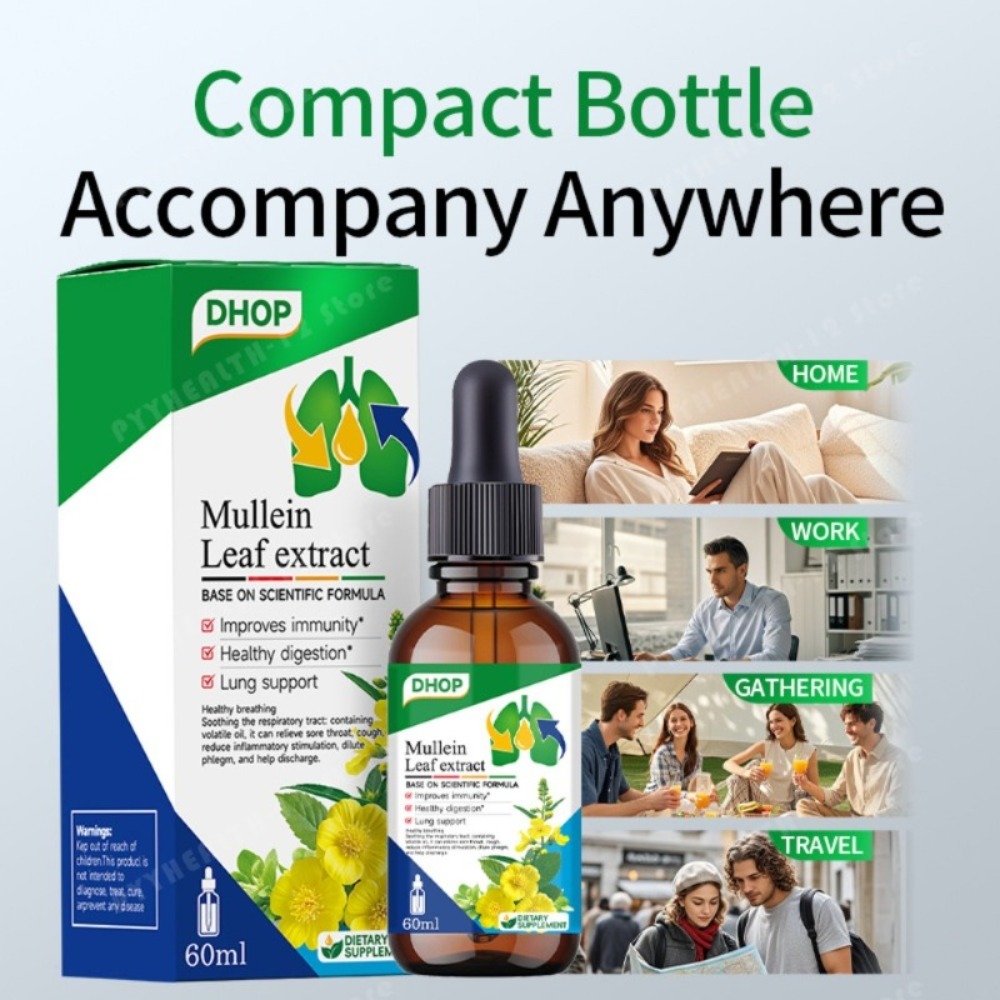 Extrait de feuille de molène e - Herbal Wellness Liquid avis et prix