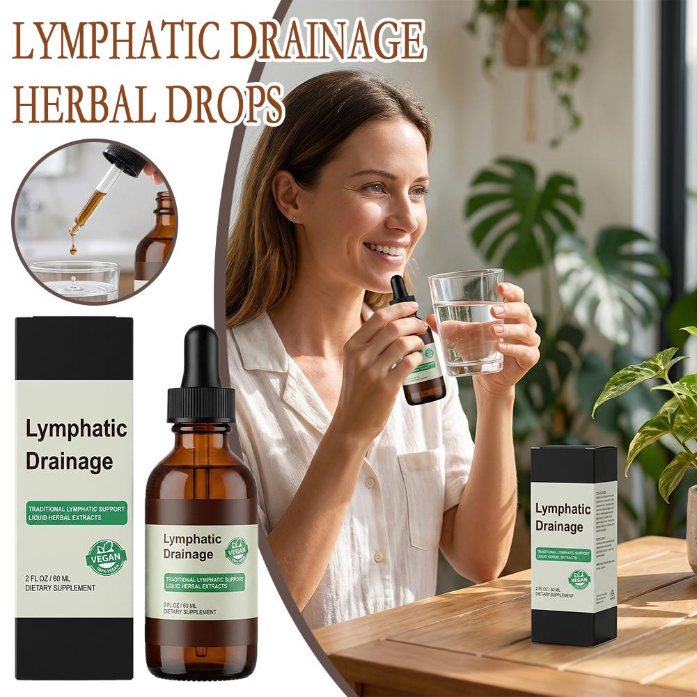 Gouttes de drainage lymphatiqu - Herbal Wellness Liquid avis et prix