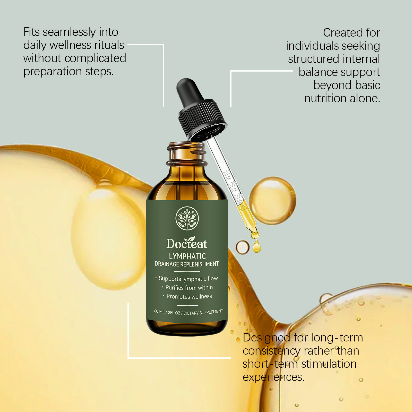 Gouttes de drainage lymphatiqu - Herbal Weight avis et prix
