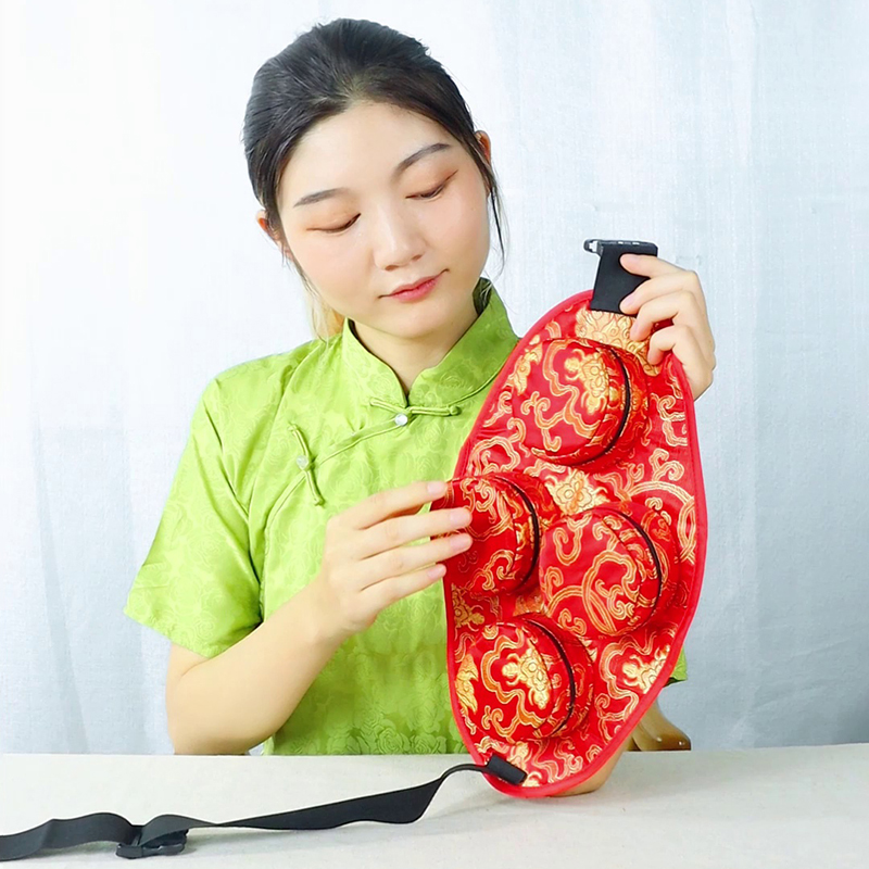 Sac de moxa traditionnel brodé - Herbal Wellness Healthcare avis et prix