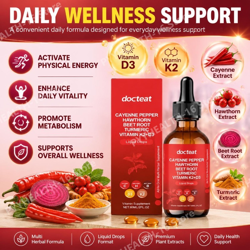 Docteat Vitamine K2+D3 Gouttes - Herbal Wellness Liquid avis et prix